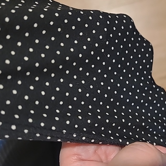 NWT Black with white polka dots dress - Picture 2 of 3